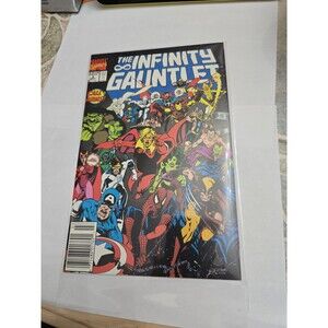 Infinity Gauntlet #3 Marvel 1991 Thanos Avengers Comic Book